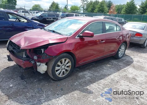 2010 Buick Lacrosse Cx из США, поврежденный, VIN 1G4GB5EG9AF163607